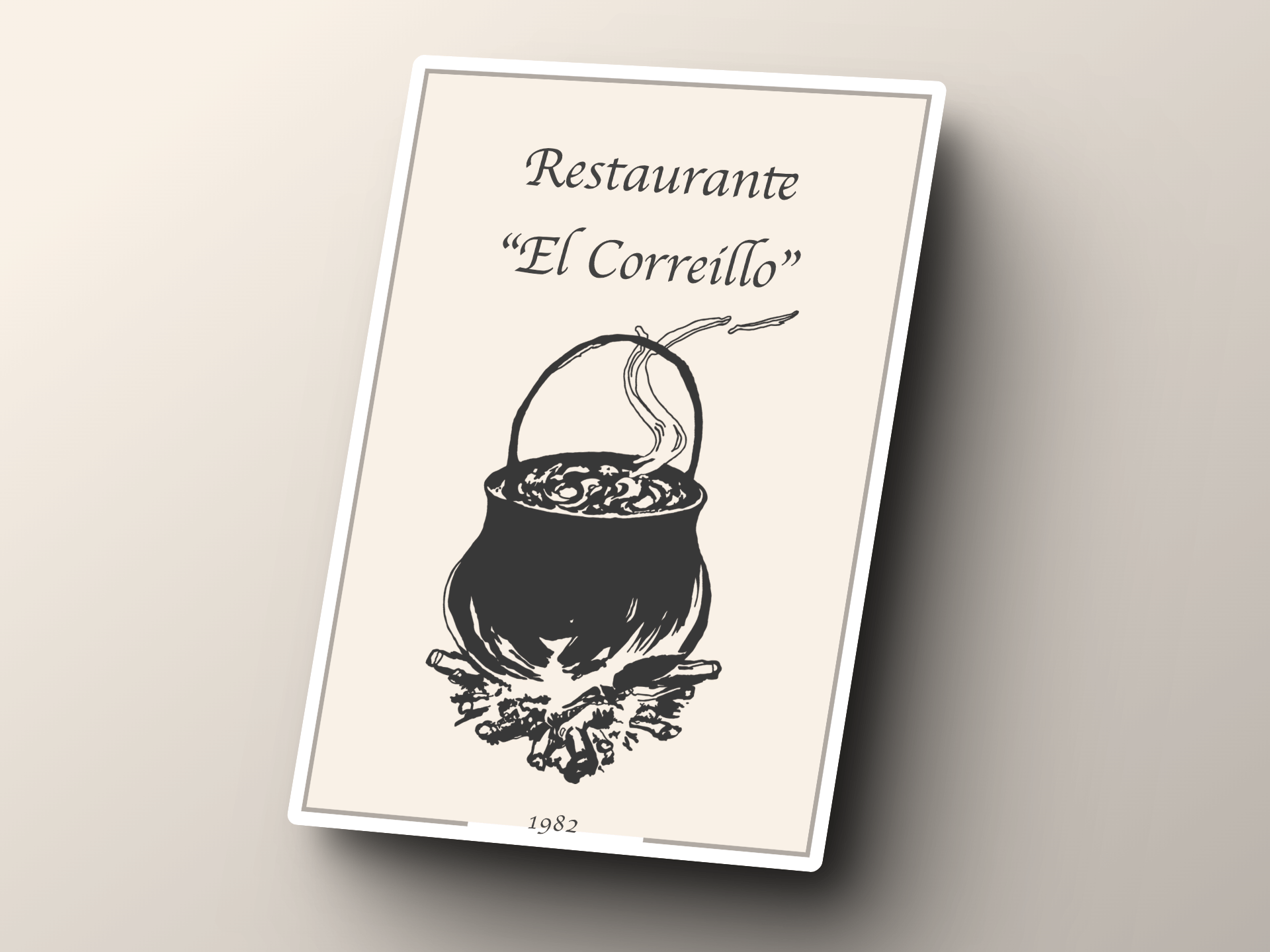 carta de restaurante